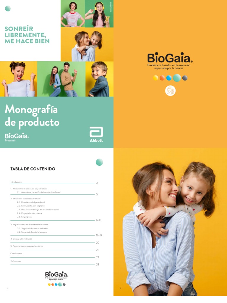 Biogaia: Acción y Efectos en Bebés | PDF | Citocina | Sistema inmune