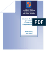 Cuadernillo Curso de Nivelación y Examen de Aptitud en Lengua Castellana - 2020