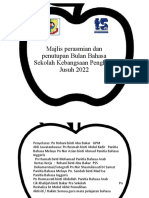 Majlis Perasmian Dan Penutupan Bulan Bahasa Sekolah Kebangsaan Penghulu Jusuh 2022