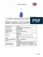 Escobilla Limpia Sanitario Con Base - Clasica