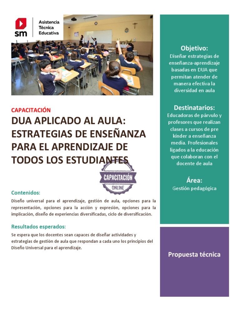 Dua Aplicado Al Aula Estrategias De Enseñanza Para El Aprendizaje Pdf
