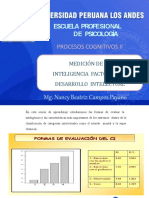 Sesión N°15 - Medición de La Inteligencia y Faactores Del Desarrollo