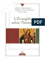 Evangile de Thomas, Traduction Métanoïa, Edition Dervy