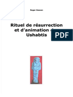 Gascon Resurrection Et D'animation Des Ushabt