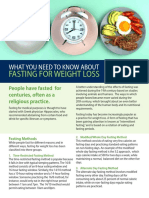 Fasting For Weight Loss