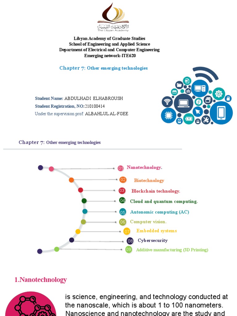 Emerging Tech for Engineering Students | PDF | Nanotechnology ...