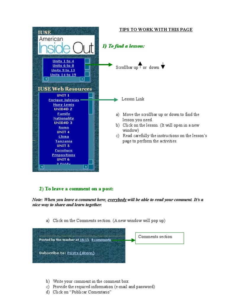 Online Learning Navigation Guide | PDF | Computers