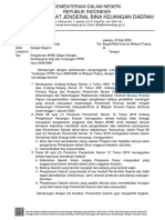 Surat Pergeseran APBD Dalam Rangka Pembayaran Gaji Dan Tunjangan PPPK Guru SMASMK