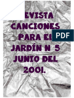 5 - PDF Revista Canciones para El Jardín N°5 Junio Del 2001