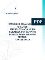 Panduan Test Psikologi