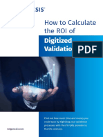 How To Calculate The ROI of Digitized Validation (fromValGenesis)