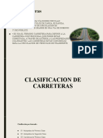 CLASIFICACION DE CARRETERAS Griegue