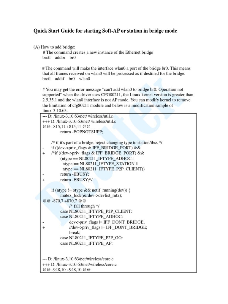 Quick Start Guide For Bridge | PDF | Software | Data Transmission