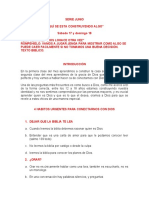 Serie Junio Aqui Se Esta Construyendo Algo, Conexion Con Dios