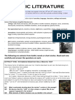 KS3 Gothic Literature Teaching Pack | PDF | Reading Comprehension ...