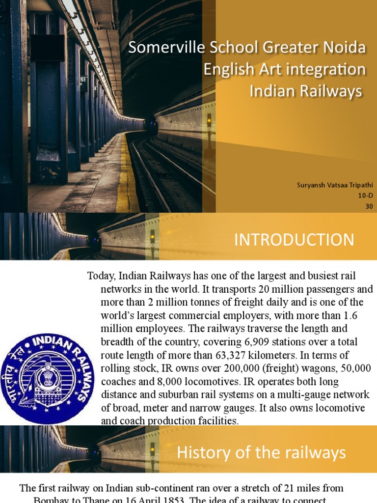 On Indian Railways | PDF | Rail Transport | Rail Infrastructure