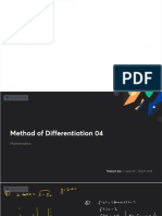 Method of Differentiation 04 With Anno