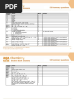 AQA Chem Combined C6 GCSE Summary Answers