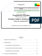PCT - PROG - 5ème - CERTIFIE - 2020 - Version Finale