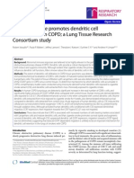 Cigarette Smoke Promotes Dendritic Cell Accumulation in COPD A Lung Tissue Research Consortium Study