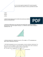 Questões Formativas - Trigonometria - Lista4