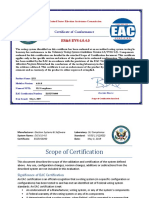 EAC - ES&S EVS 6040 Cert Scope (Final)