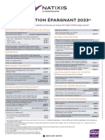 Fiche Tarifaire Standard