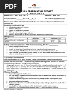 HSE Inspection Report Template | PDF