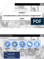 Unidad 2 - Conceptos Basicos Sobre Dirección y Organización