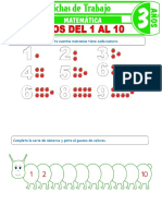 Numeros Del 1 Al 10 para Ninos de 3 Anos