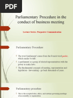 Sample Script for Board Meeting | PDF | Government
