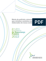 04 Anuario 2022 Morte de Policiaisnumeros Que Retratam Caminhos Muito Mal Elaborados de Nossa Sociedade