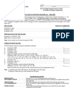 ECACC Major Requirements Sheet 2022-23