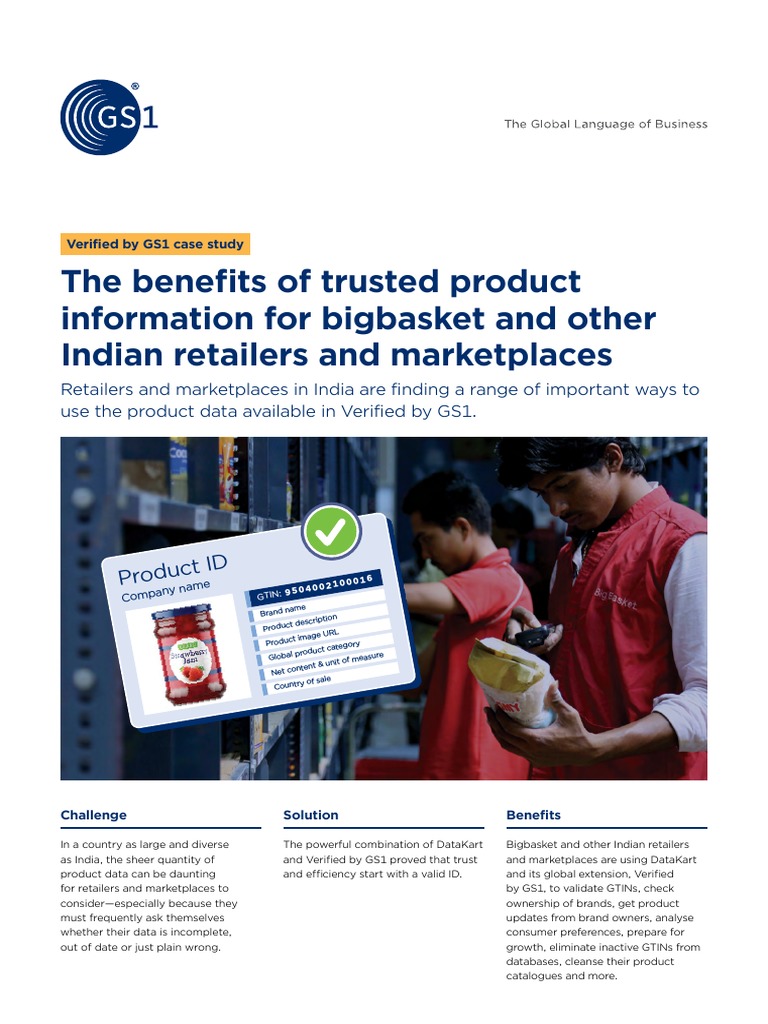 The Benefits of Trusted Product Information For Bigbasket and Other