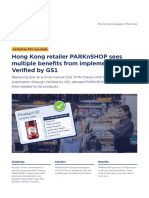 Hong Kong Retailer Parknshop Sees Multiple Benefits From Implementing Verified by Gs1