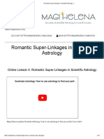 Romantic Super-Linkages in Scientific Astrology