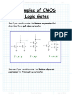 Examples of CMOS Logic Gates Filled