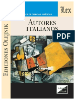 Catalogo de Autores Italianos 2022