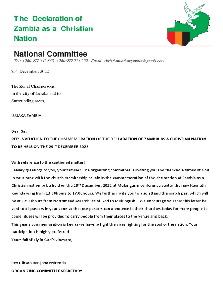 Invitation Letter | PDF