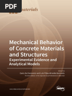 Mechanical Behavior of Concrete Materials and Structures Experimental Evidence and Analytical Models-2