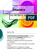 Chandra-His Life, Work and Legacy