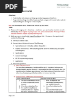 COMP600 Spring Lab#1