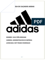 Brigham Empresa Adidas