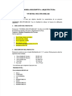 PDF Memoria Descriptiva Arquitectura - Compress