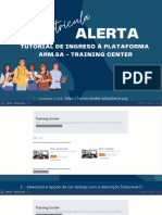 Tutorial Matricula Alerta Agressor Ativo