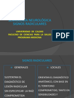 Signos Radiculares