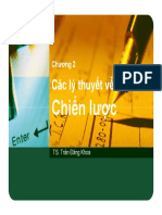 Quan Tri Chien Luoc - Chuong 02 - Cac Ly Thuyet Ve Chien Luoc