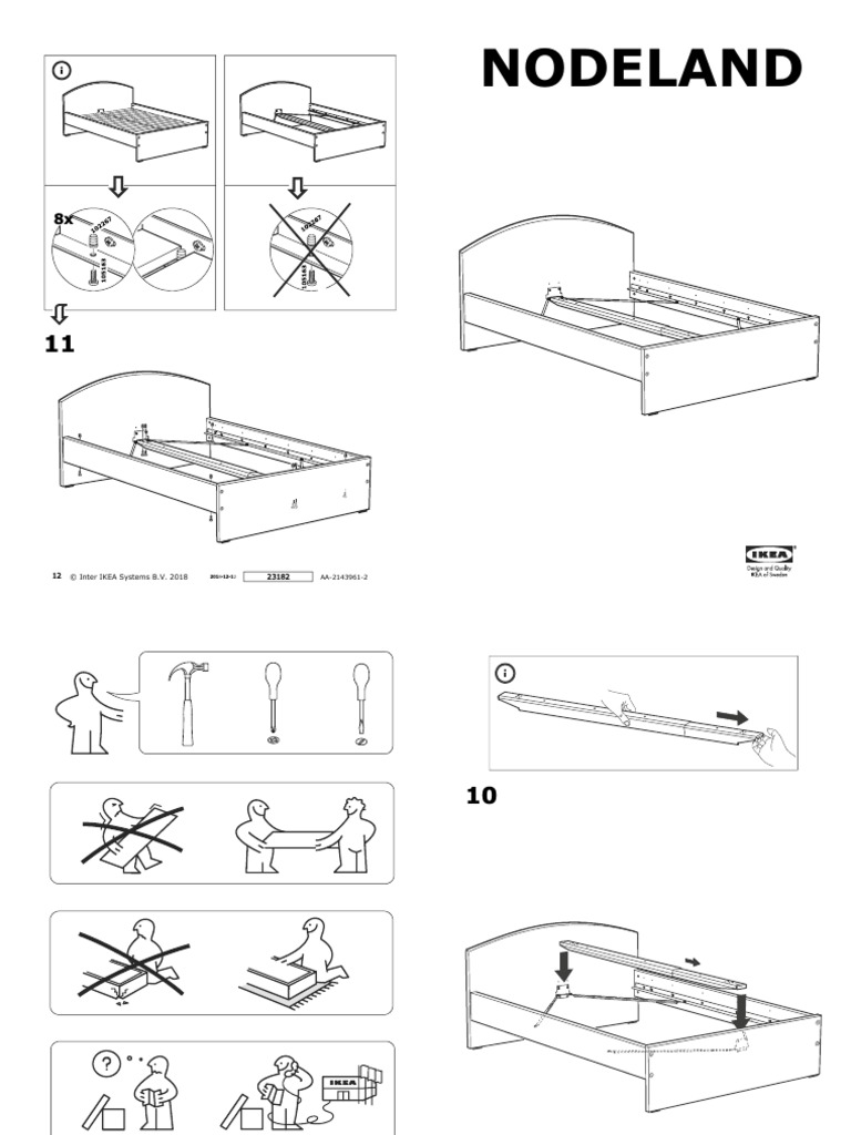 Nodeland Bed Frame With Headboard Medium Brown AA 2143961 2 1 (1) PDF