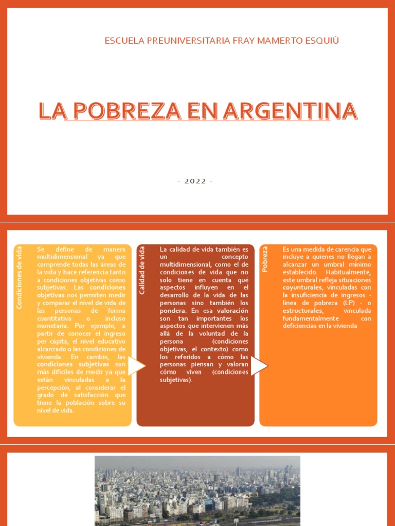La Pobreza en Argentina | PDF | Pobreza | Pobreza e indigencia