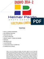 10° Lectura Crítica 2014-2 HP